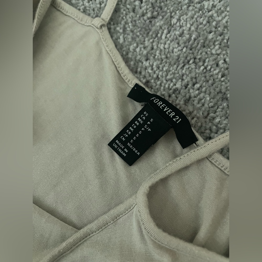 Beige maxi dress Forever21 long soft PRICE DROP - Picture 6 of 8